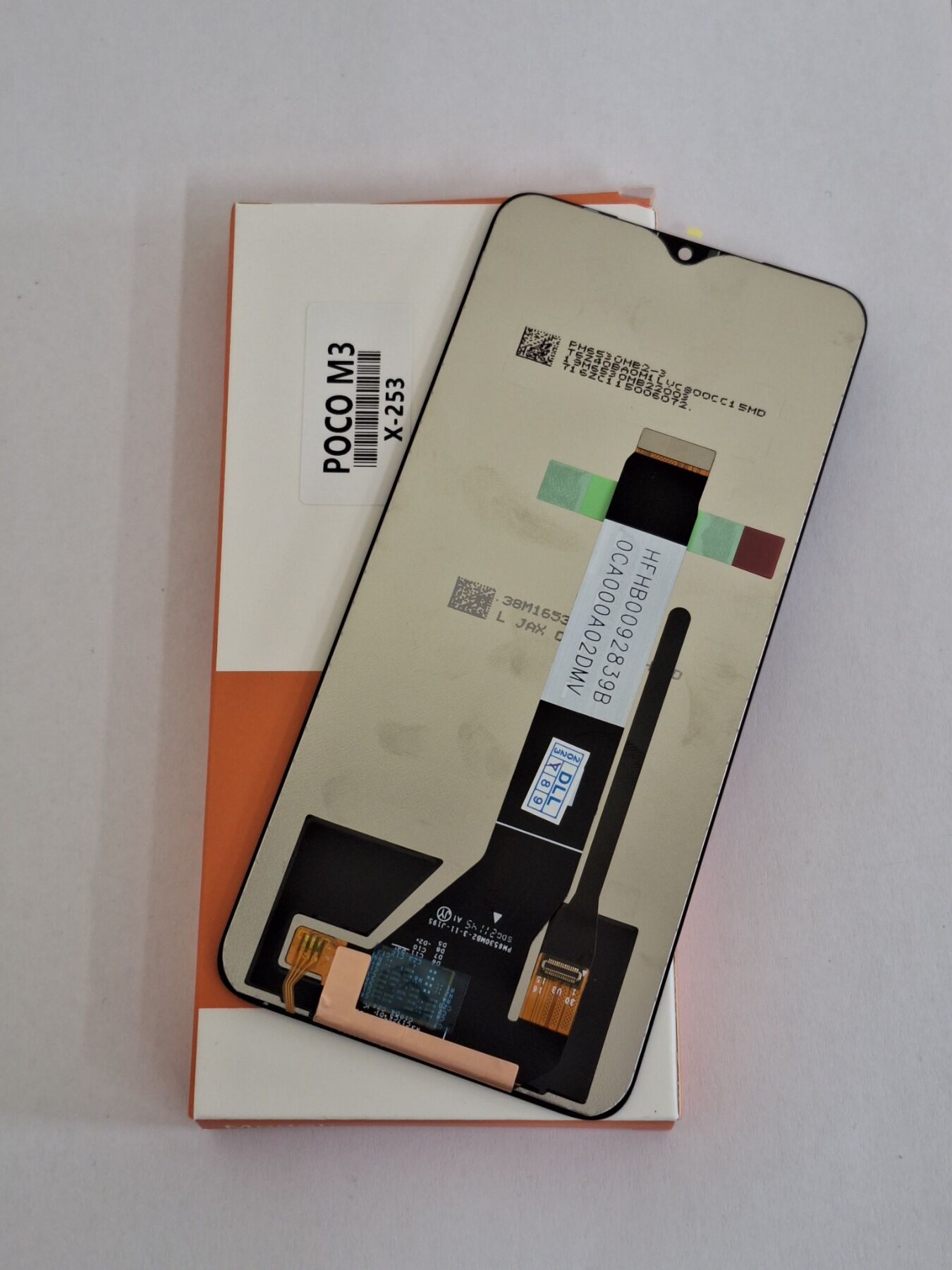 Оригинален дисплей за Xiaomi Redmi 9T 9 Power Note 9 4G Poco M3 (2020) без рамка 2