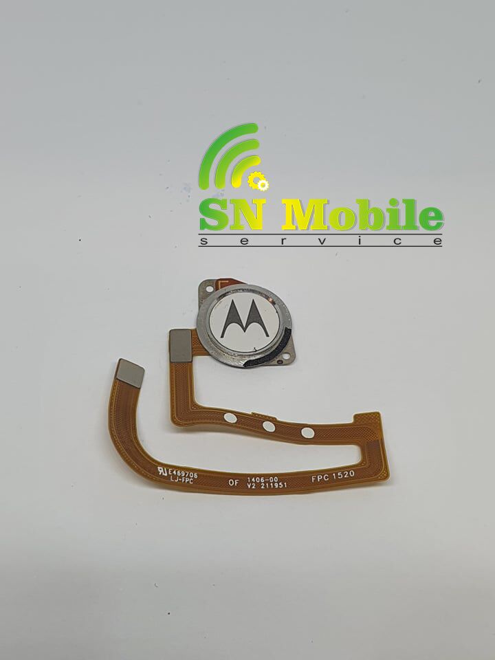 Сензор пръстов отпечатък за Motorola Moto G8 xt 2045-2 бял